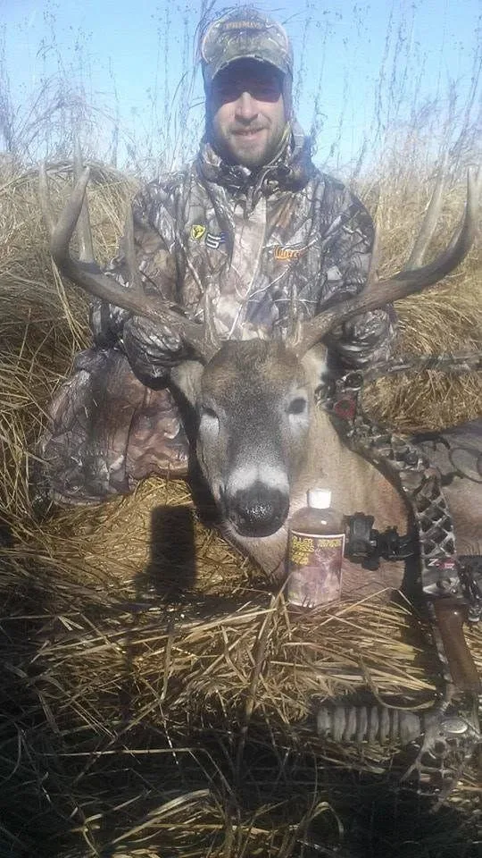 KillerXpress customer Kyle Neitzel with their harvest